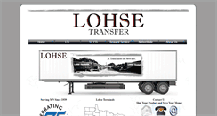 Desktop Screenshot of lohsetransfer.com